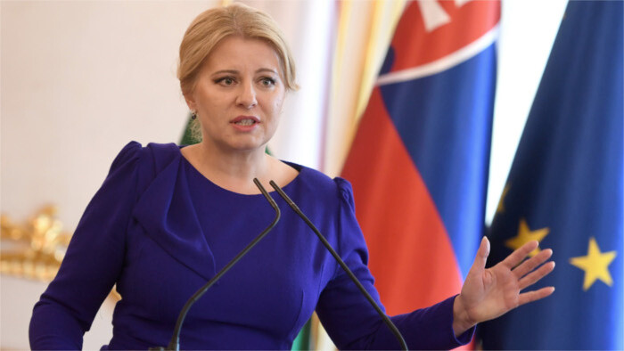Čaputová firma con presidentes de países OTAN declaración sobre Ucrania 