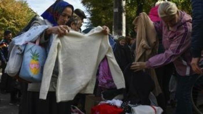 Plač a radosť v oslobodených územiach na Ukrajine