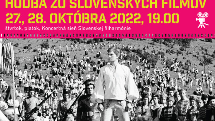 Hudba zo slovenských filmov zaznie v interpretácii Slovenskej filharmónie a Lúčnice