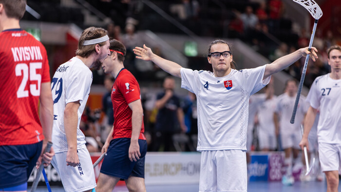 Florbal: Slovensko - Nórsko 7:6