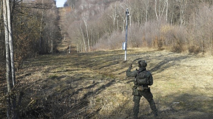 Slowakische Soldaten im Kampf gegen illegale Migration