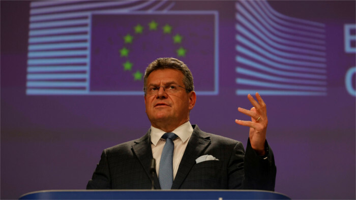 Šefčovič dirigirá las negociaciones de la UE sobre las compras conjuntas de gas