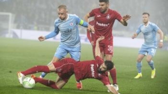 Fotbal: Slovan - Jerevan 2:1