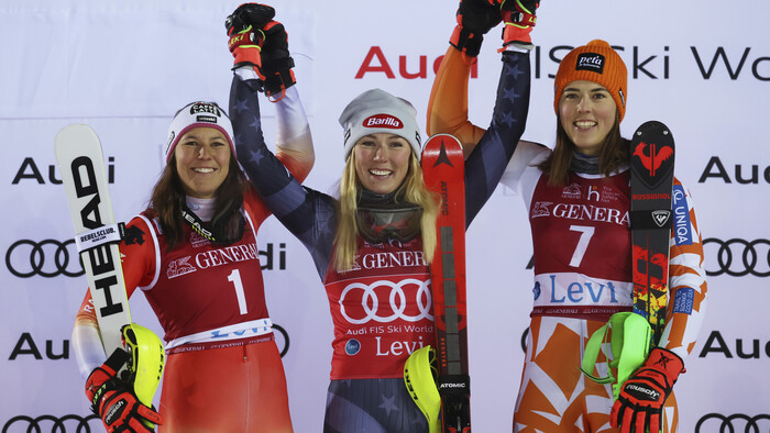 Lyžovanie: Petra Vlhová v Levi vybojovala dve tretie miesta