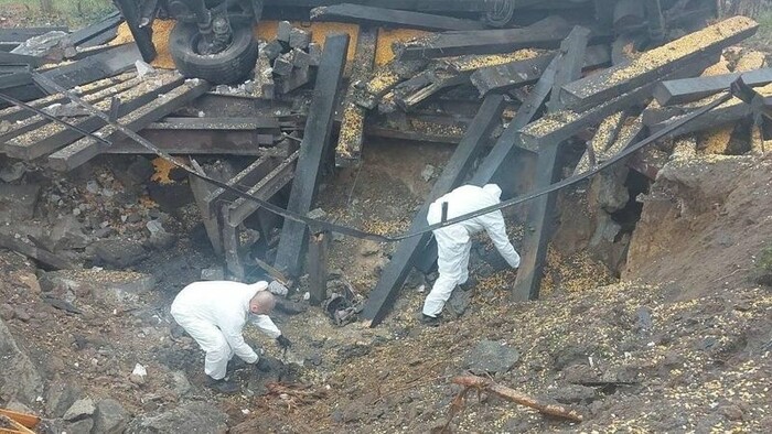 Dopad rakety na poľské územie