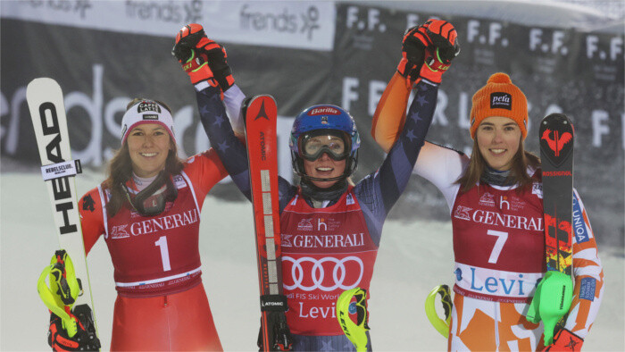 Début de saison pour la skieuse slovaque Petra Vlhova 