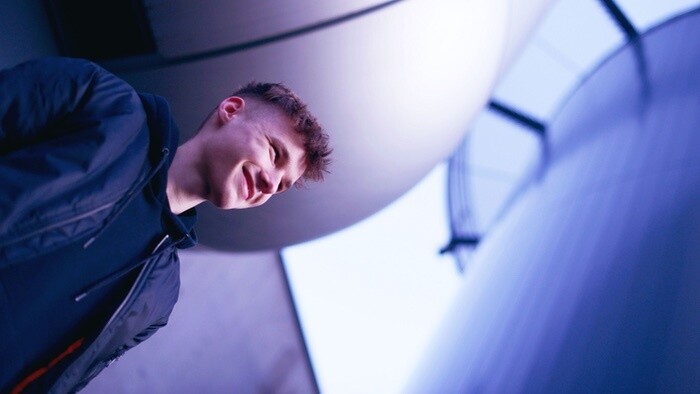 DJ a producent Dominik Gehringer v :Popo_FM