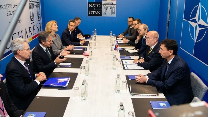 Minister Káčer sprach mit dem US-Amtskollegen Blinken    
