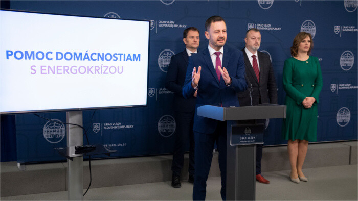 Vláda rozhodla o cenách energií pre domácnosti