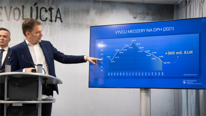 Eslovaquia mejora su eficiencia recaudatoria del Impuesto sobre el Valor Añadido