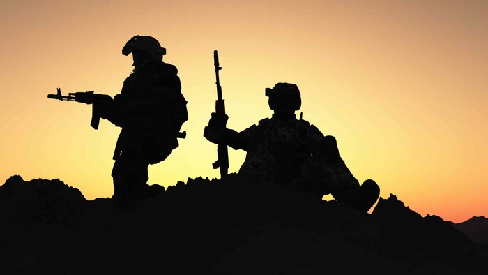 Deti na vojensko-vlasteneckom tréningu v Čečensku