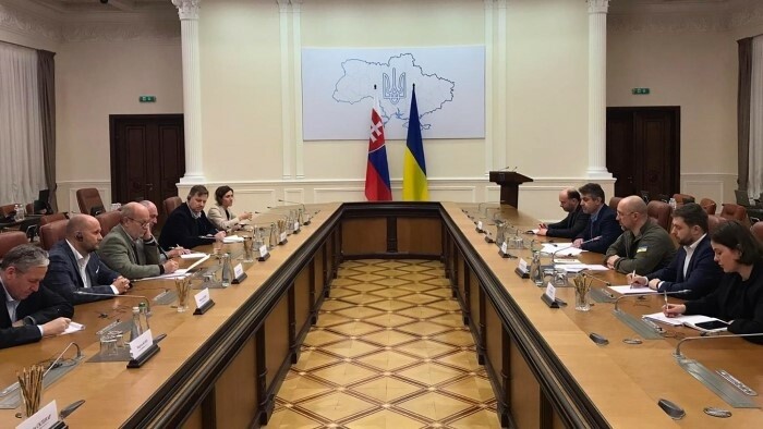 Визит словацких министров на Украину