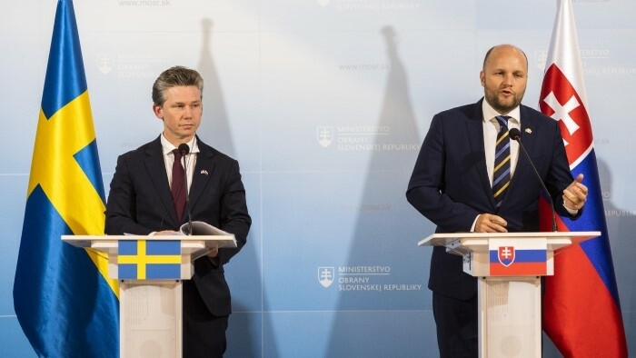 Verteidigungsminister: Zusammenarbeit der Slowakei und Schwedens wird vertieft