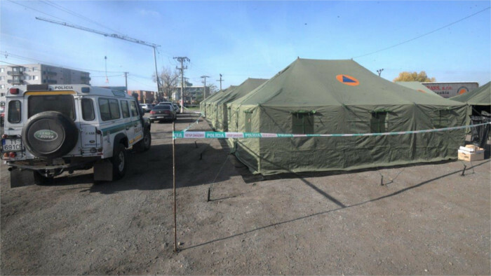 Kuty : camp de migrants réduit de moitié