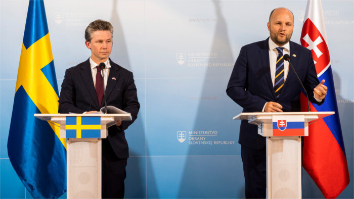 La cooperación entre Eslovaquia y Suecia será aún más intensa