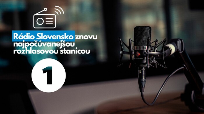 Rádio Slovensko znovu najpočúvanejšou rozhlasovou stanicou