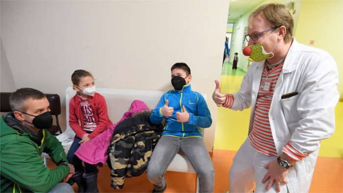Clowns docteurs pour Noël