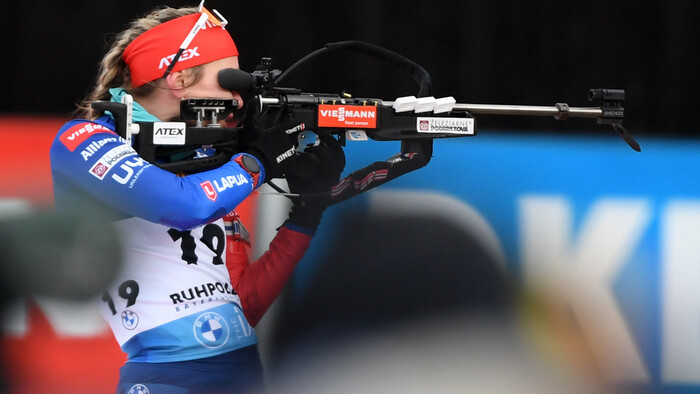 Biatlon: Paulína Bátovská Fialková skončila v Ruhpoldingu na 10. mieste
