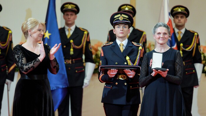 Soňa Holúbková získala Pribinov kríž II. triedy