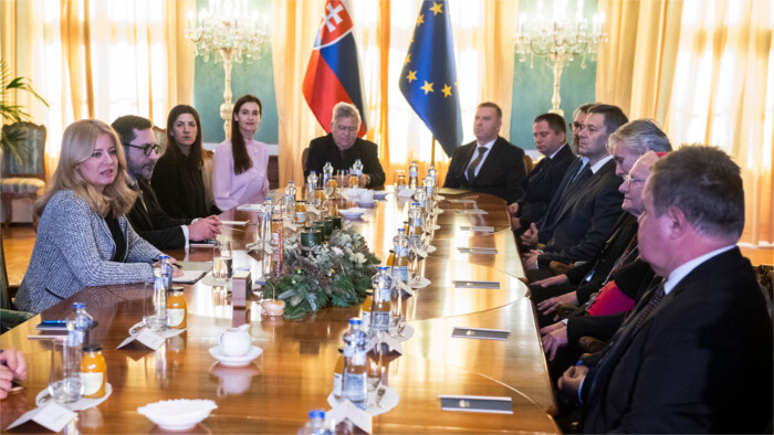 Presidenta se reúne con representantes religiosos