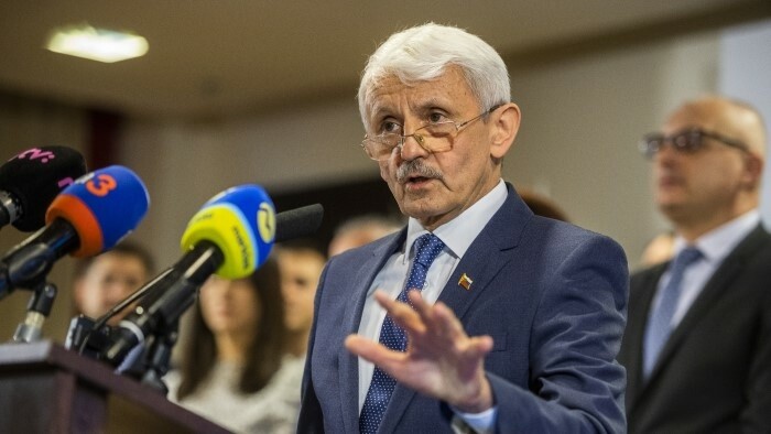 Dzurinda in der Arbeitsgruppe für Sicherheitsarchitektur Europas