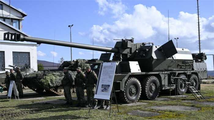 Ucrania recibe el octavo obus Zuzana 2 