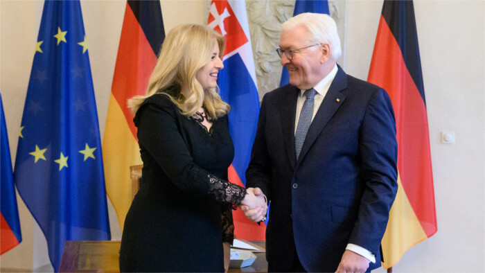 La jefa de Estado de Eslovaquia partió rumbo a Alemania en visita de trabajo