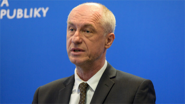 Wirtschaftsminister Hirman bei Expo 2023 in Indien