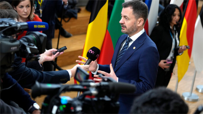 Le Premier ministre à Bruxelles 