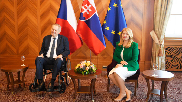 El presidente checo Miloš Zeman de visita a los Altos Tatras