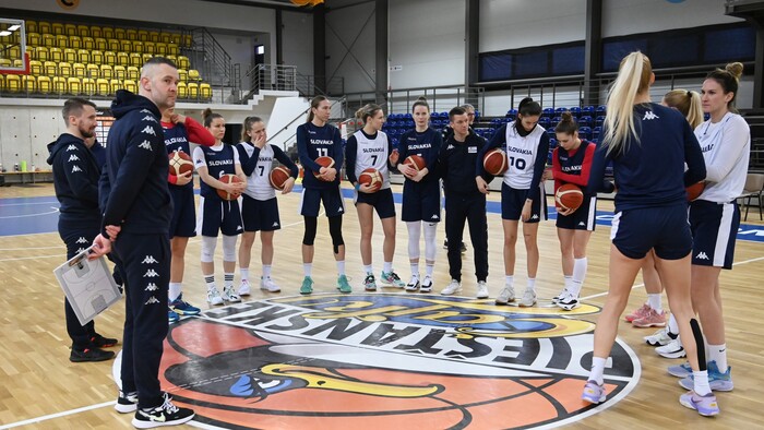 Basketbal: slovenské reprezentantky sa predstavia na majstrovstvách Európy