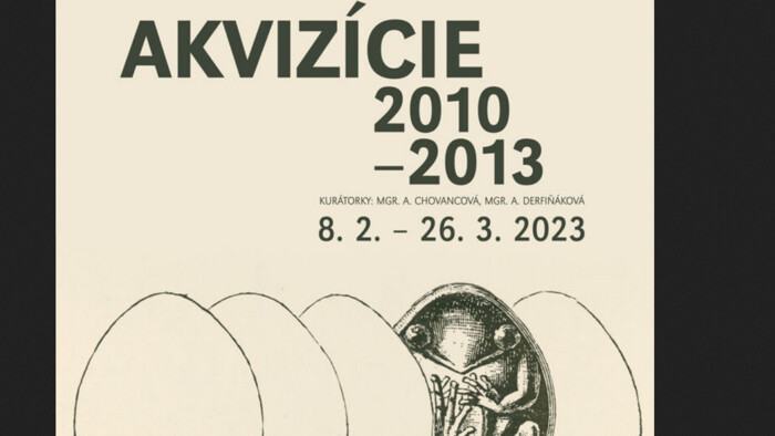 Výstava Akvizície 2010-2013 v Krajskej galérii v Prešove