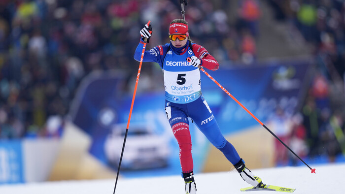 Biatlon: stíhacie preteky v Oberhofe ovládla Francúzska Simonová