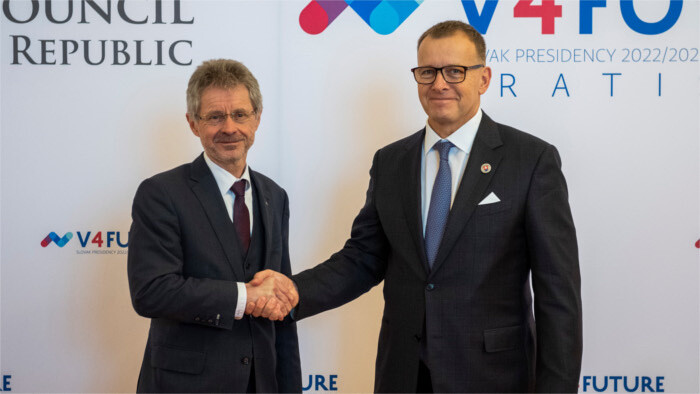 Le président du Parlement slovaque à Prague