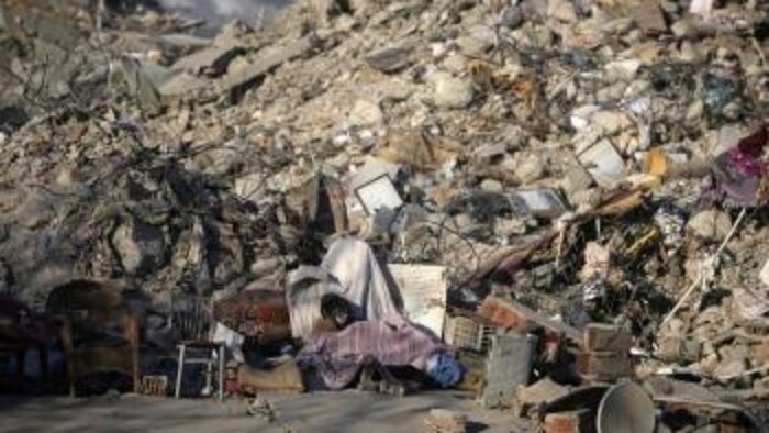 Škody po zemetrasení v Turecku