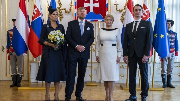 The President received the Dutch royal couple