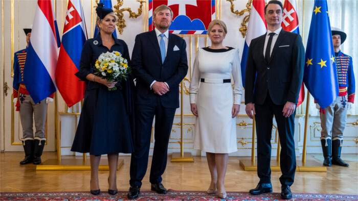 Holandský kráľovský pár na Slovensku 
