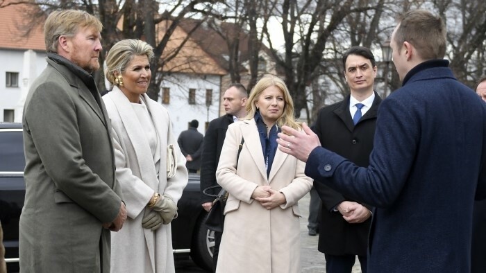 Завершается визит в Словакию королевской четы из Нидерландов 