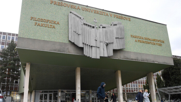 Aumenta la cantidad de estudiantes ucranianos en la Universidad de Prešov