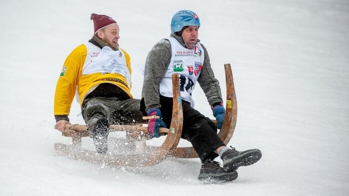 Словацкие сани «крначки» записаны в словацкую Книгу рекордов