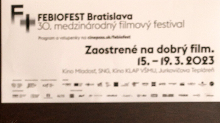 Jubilejný 30. MFF Febiofest Bratislava 