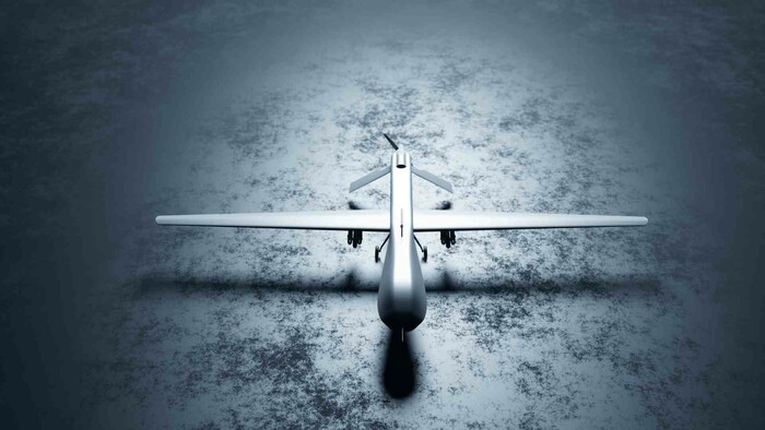 Zrážka ruskej stíhačky a amerického dronu