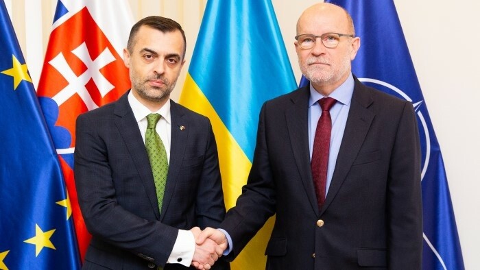 Neuer ukrainischer Botschafter empfangen 