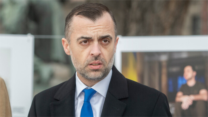 Встреча главы МВД СР Микулца и посла Украины Кастрана