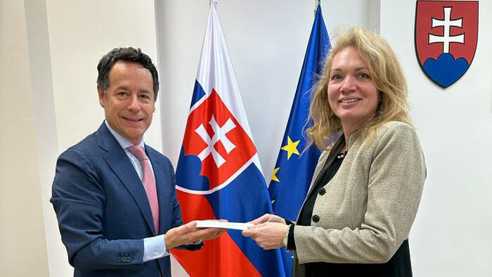 Nuevo embajador de Chile en Eslovaquia