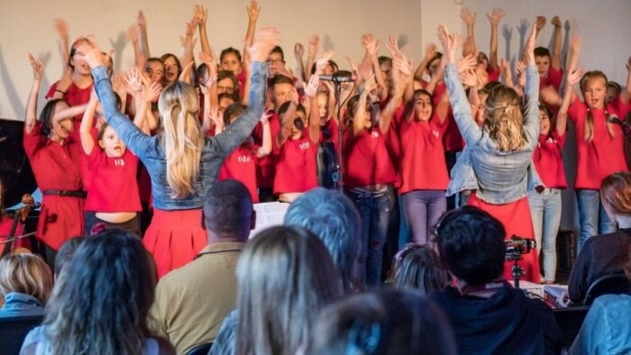 Slowakische Kinder beim Superar-Jahreskonzert in Wien