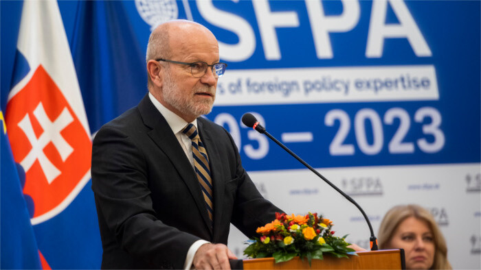 30 ans de diplomatie slovaque