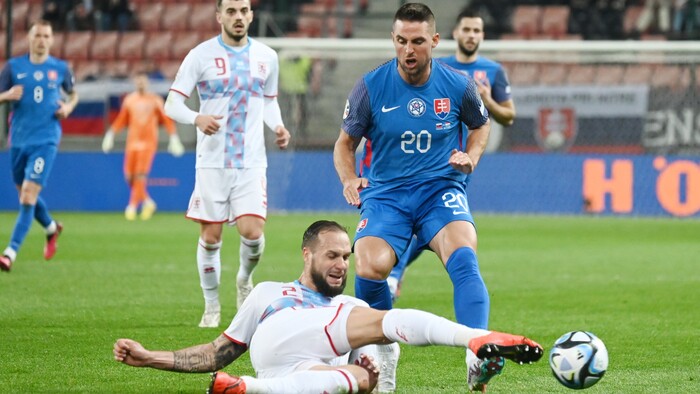FUTBAL: Robo Mak hrdina reprezentácie 