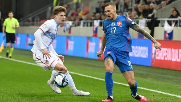 Неудачный старт квалификации словацкой футбольной сборной