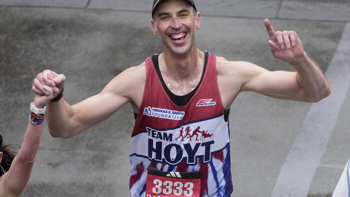 Chára bežal Bostonský maratón